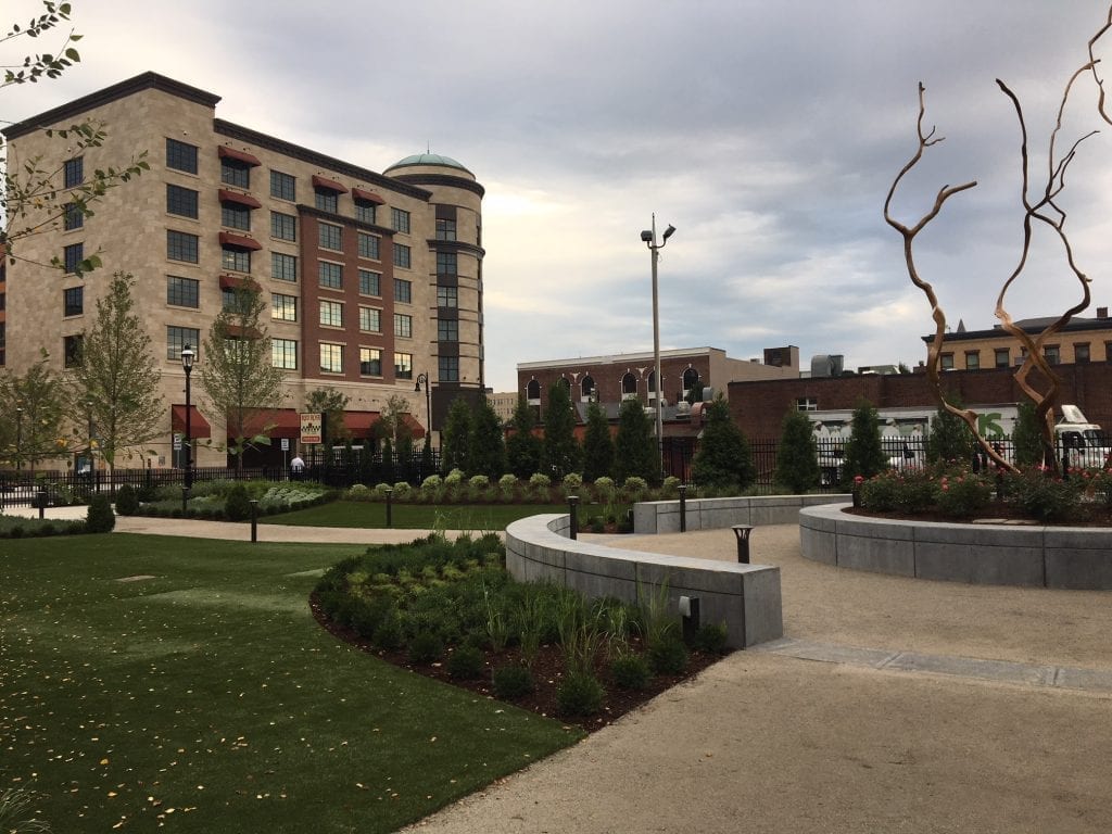 MGM Springfield Landscaping